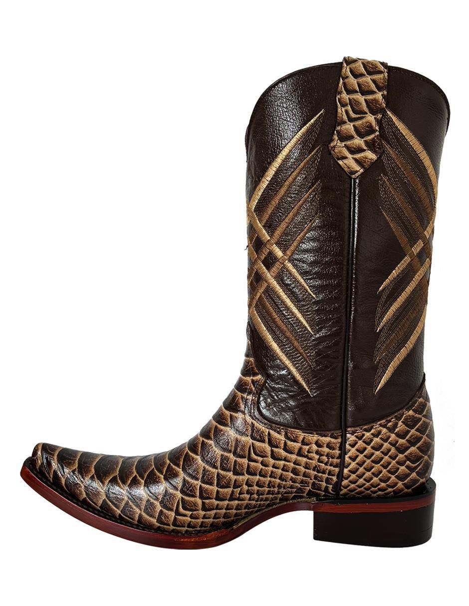 Bota Vaquero de piel para hombre 3