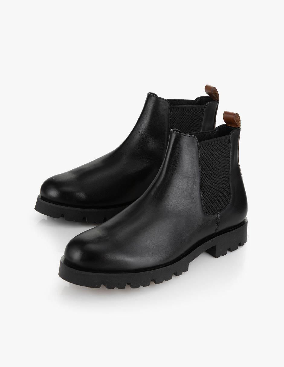 Botín de piel para hombre 4