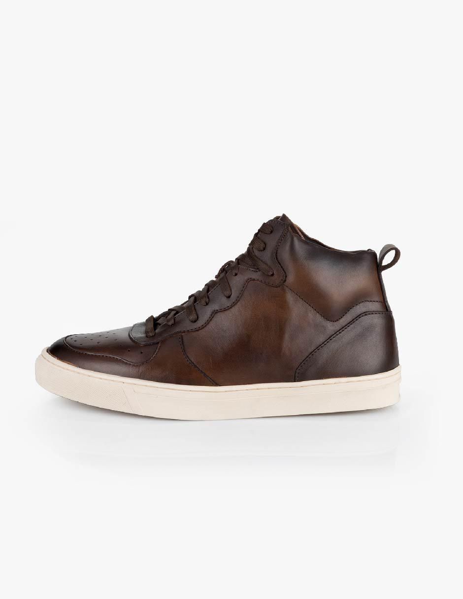 Tenis de piel para hombre