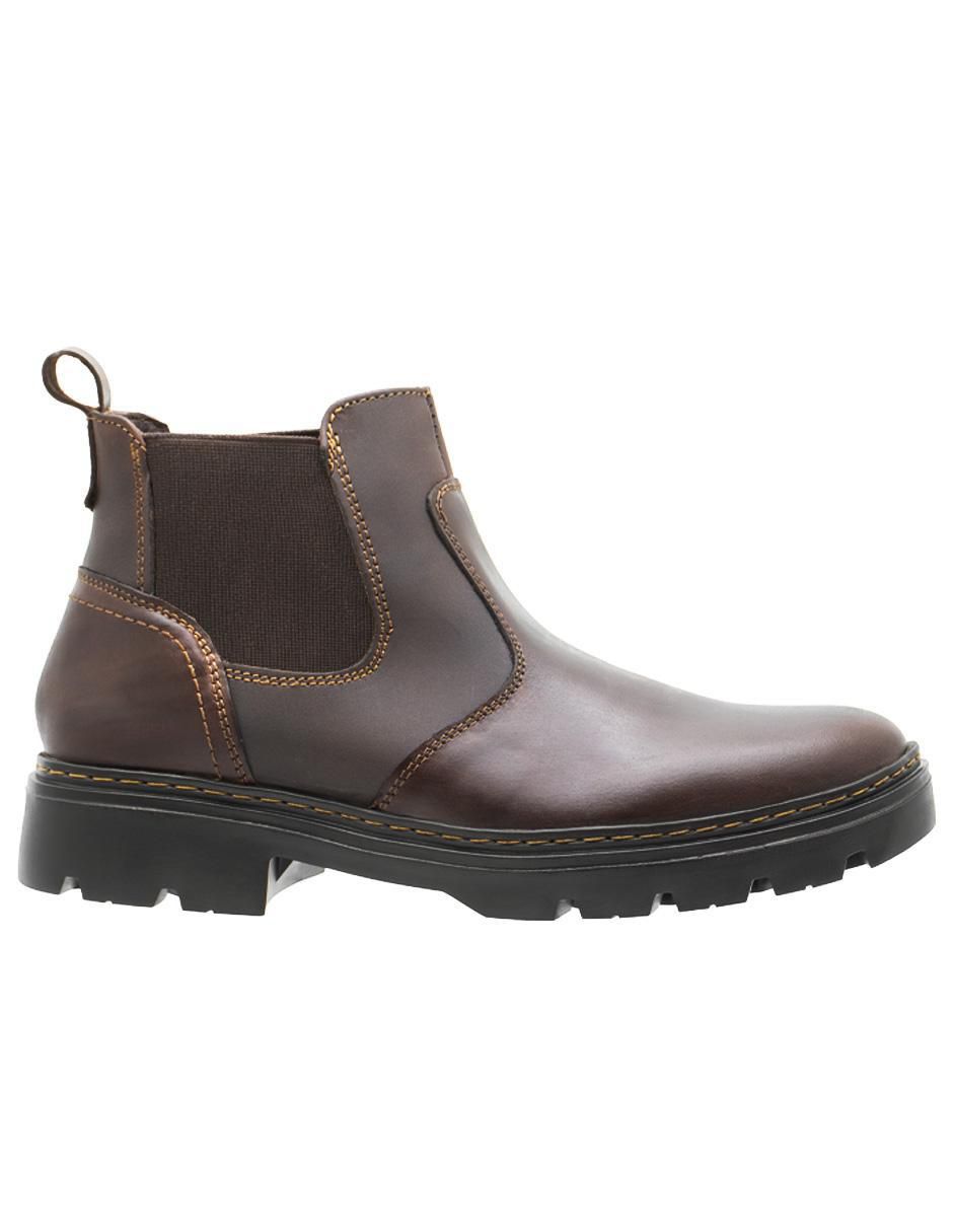 Bota de piel para hombre