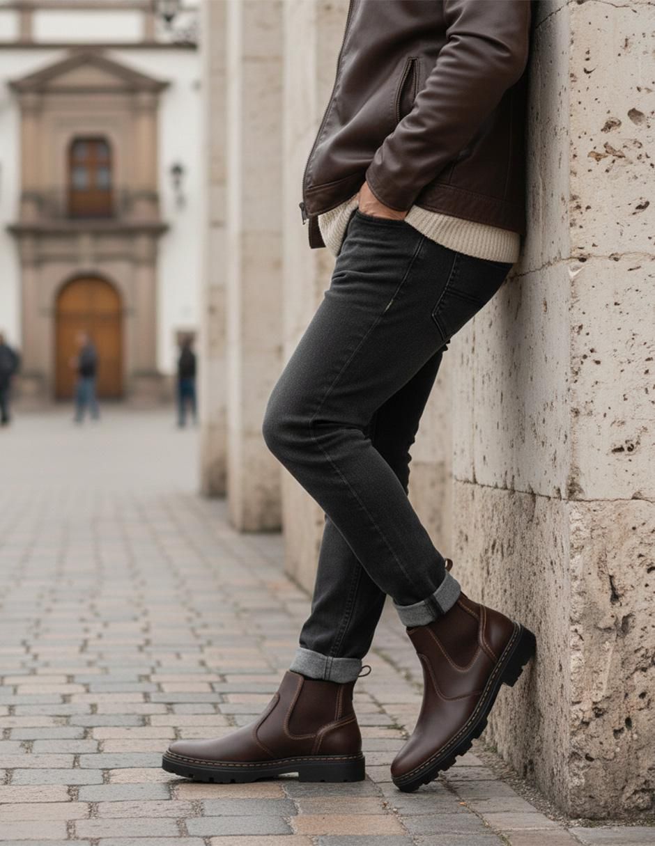 Bota de piel para hombre 3