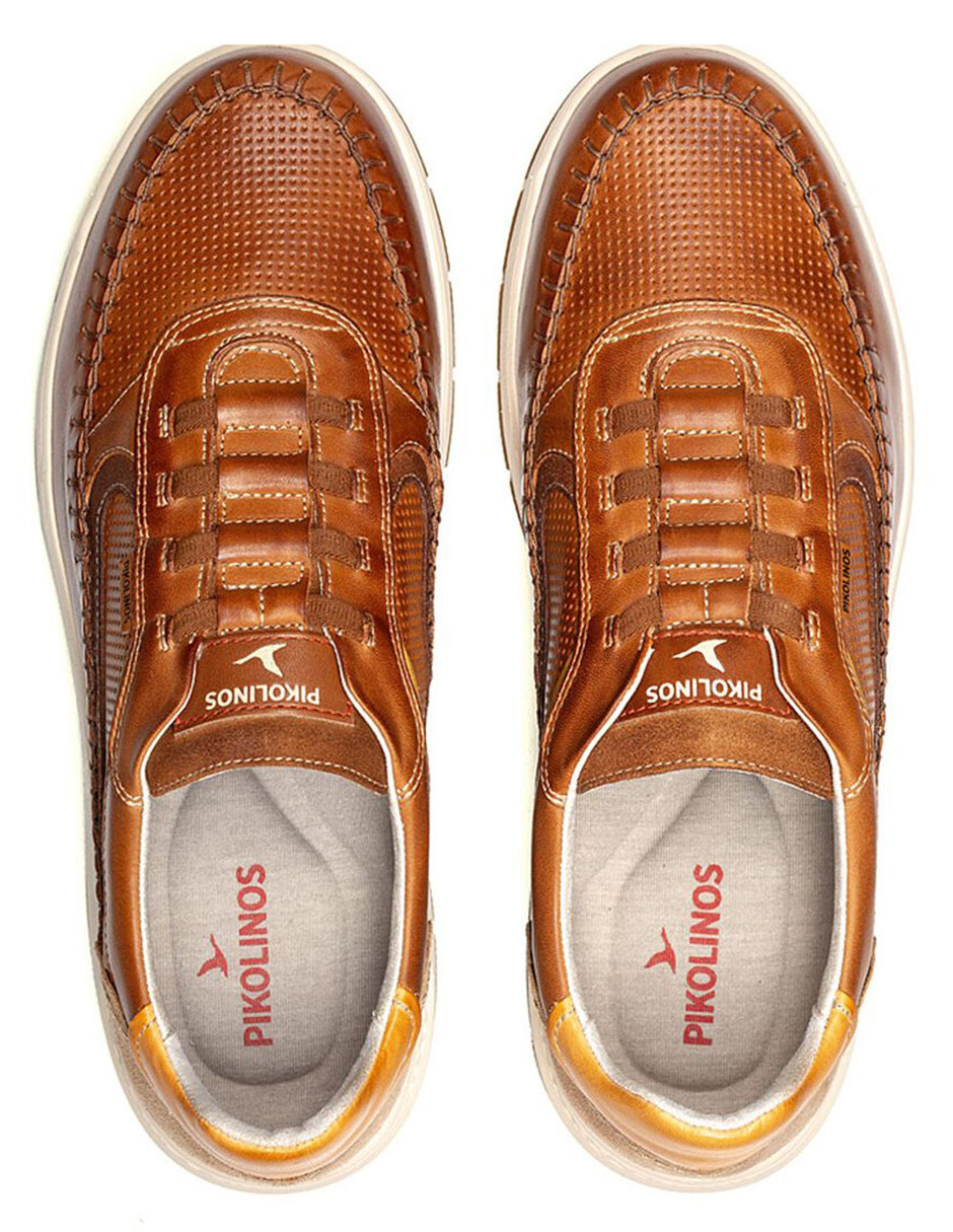 Tenis de piel Salamanca para hombre 4