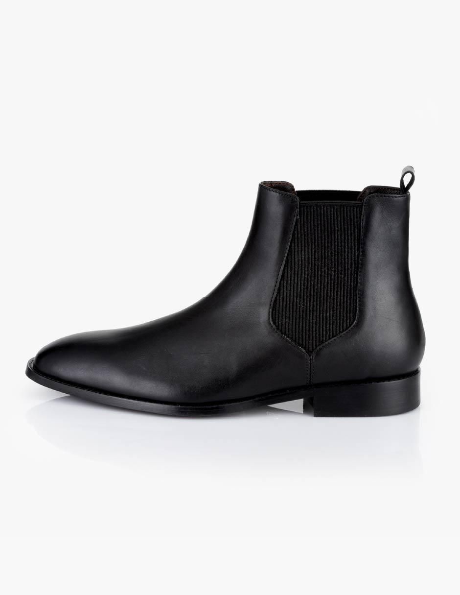 Botín de piel para hombre