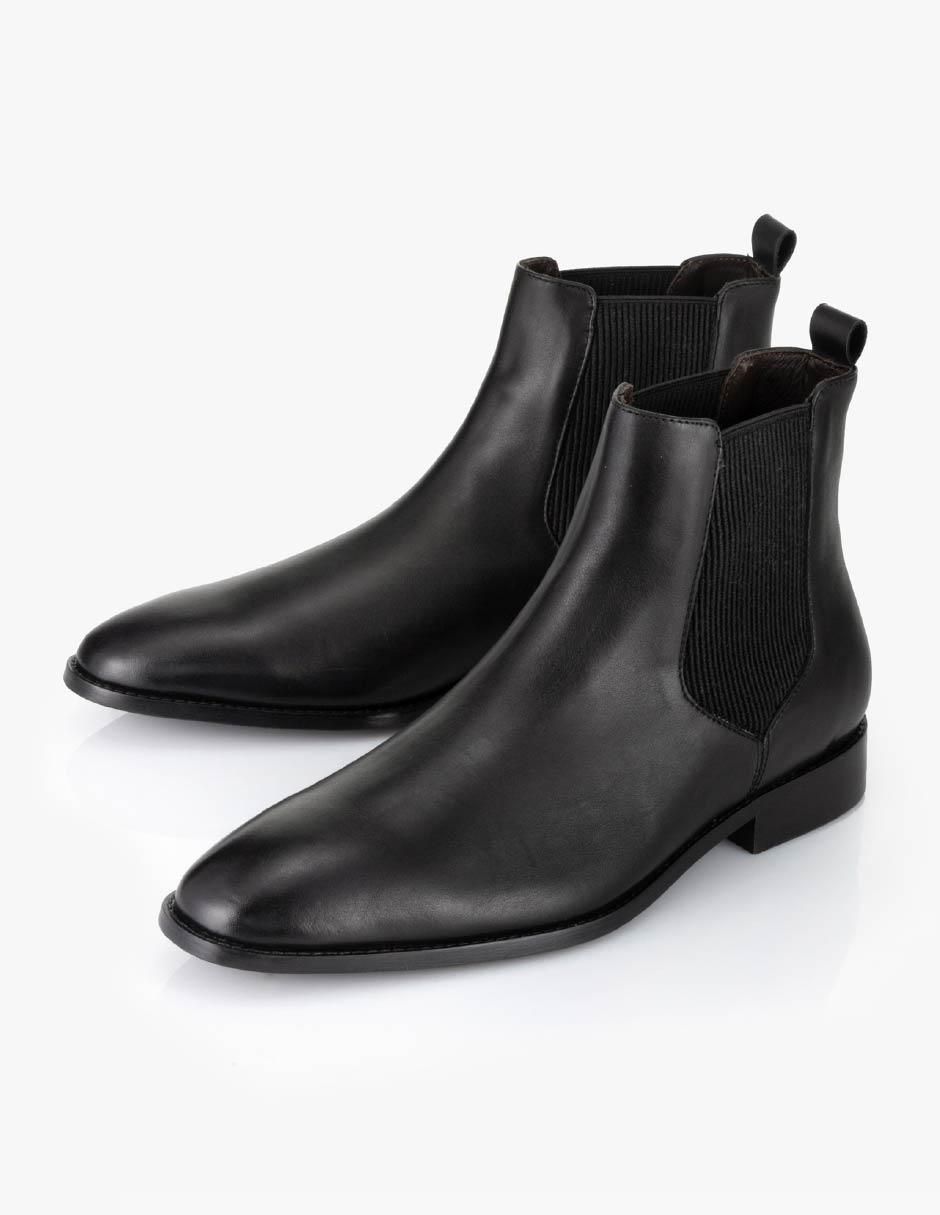 Botín de piel para hombre 4