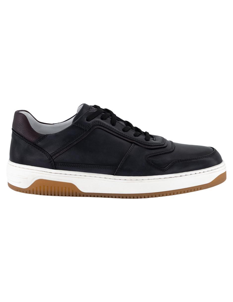 Tenis de piel para hombre