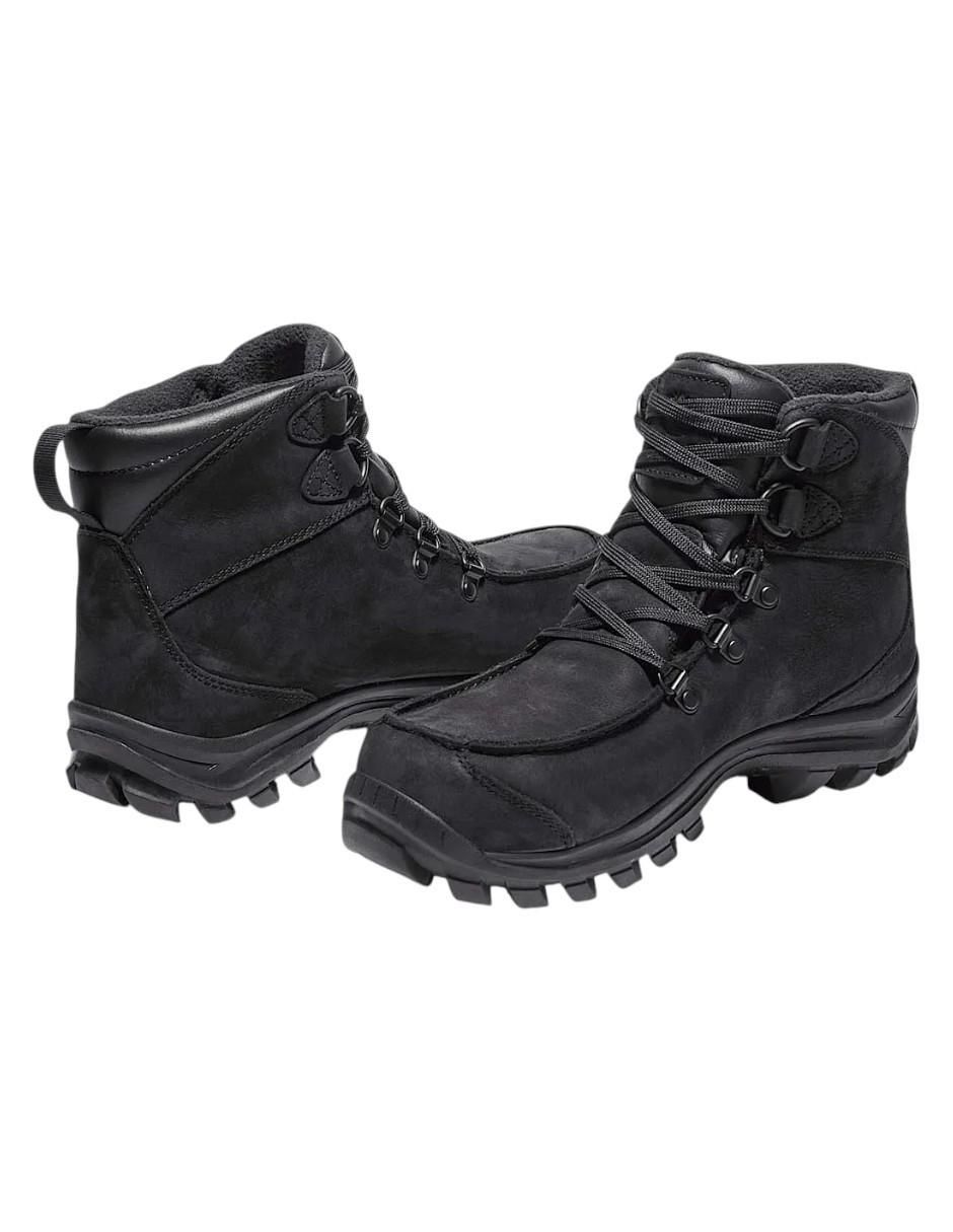 Bota Chillberg Black de cuero para hombre 2