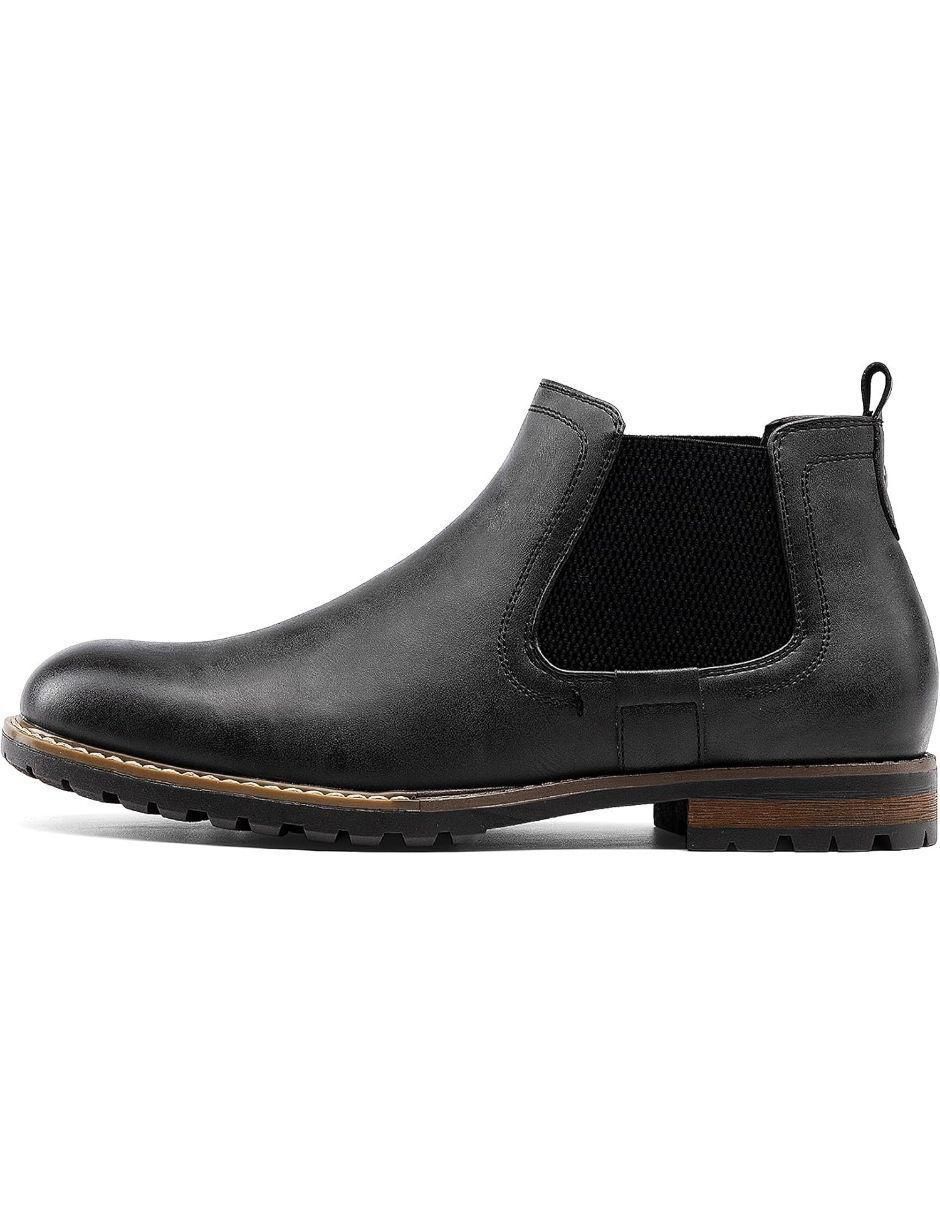 Bota/botín bmny sin familia "de" piel sintética "para hombre"