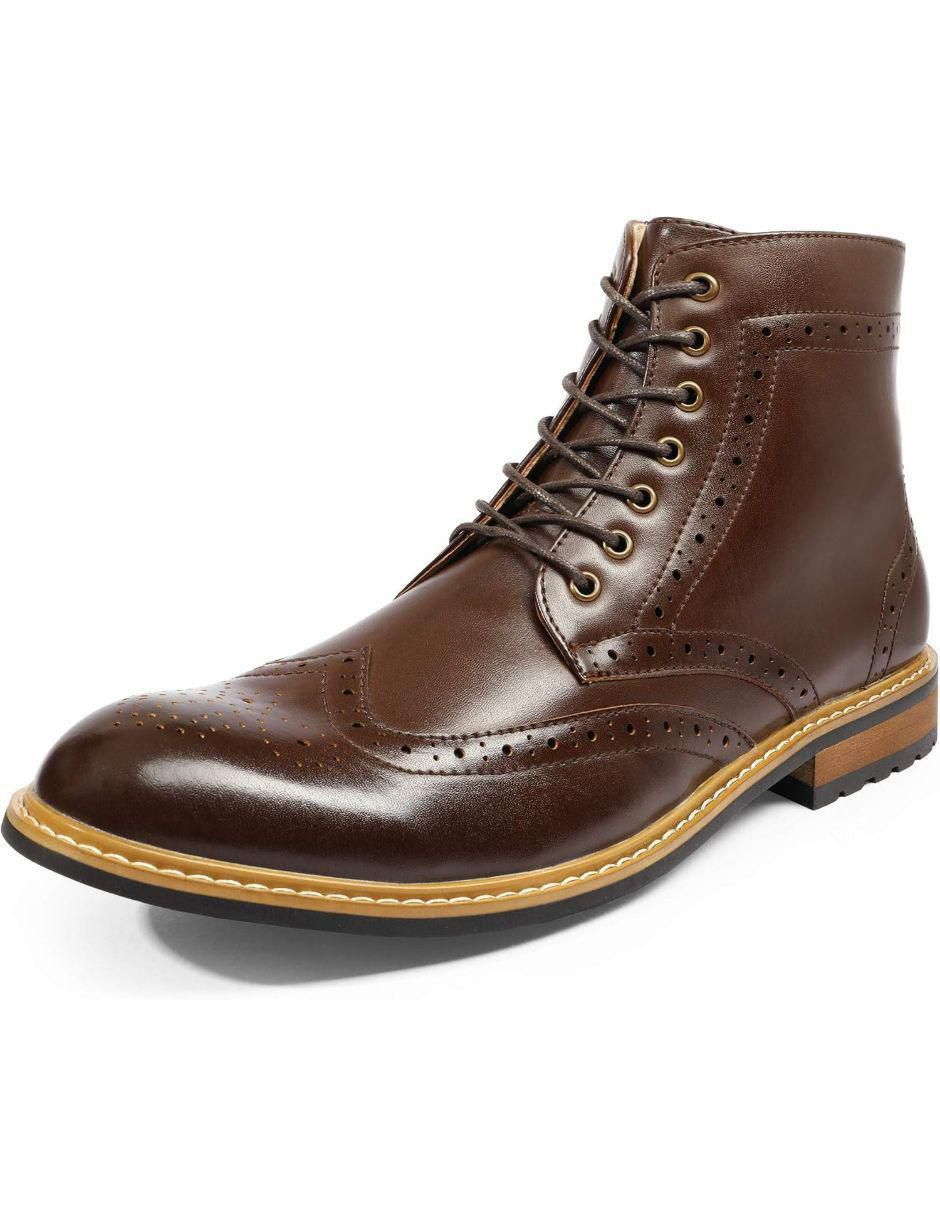 Bota de piel para hombre