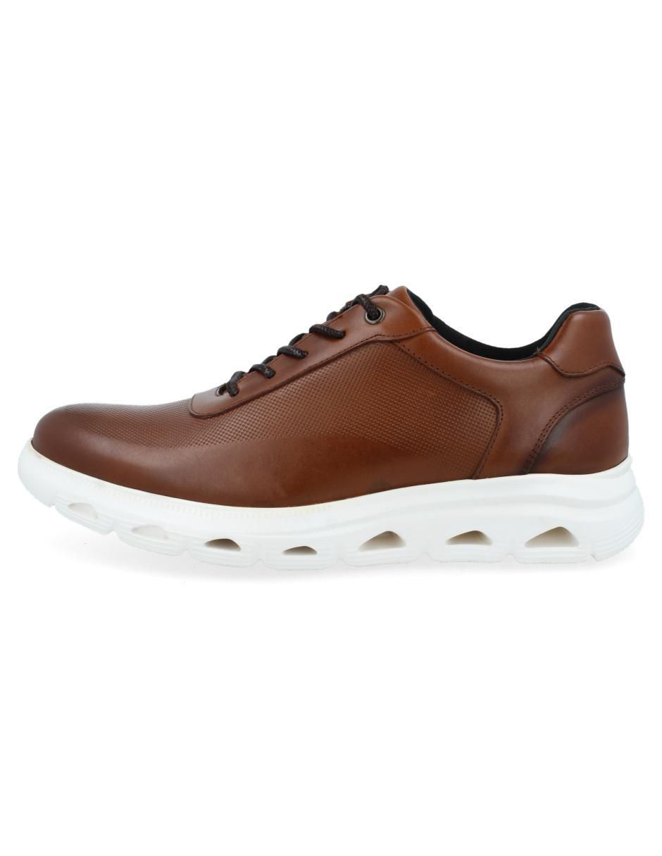 Tenis de piel para hombre