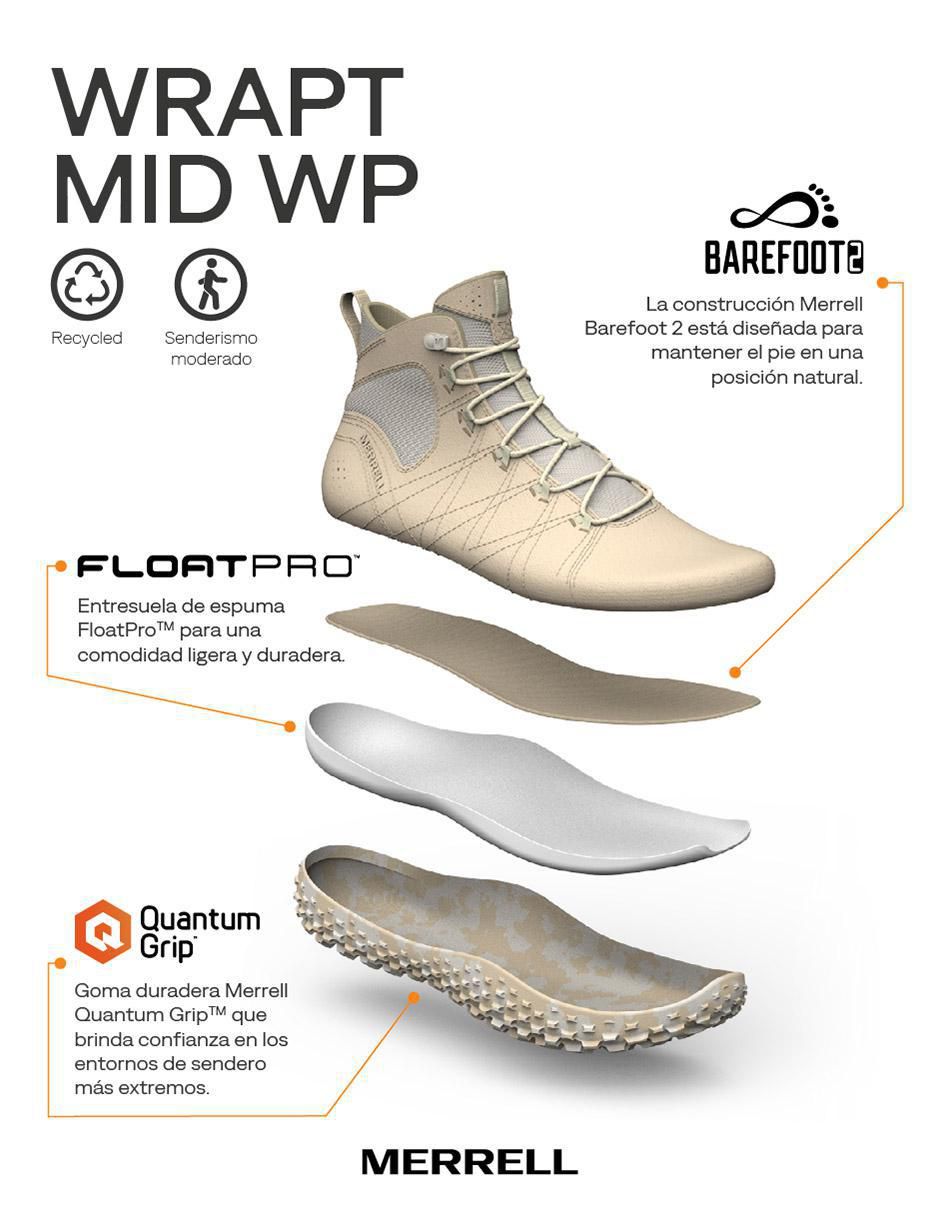 Bota Wrapt Mid de piel para hombre 2