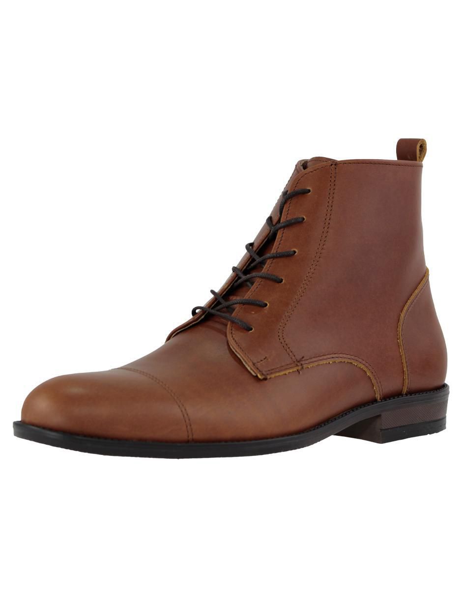 Botín de piel para hombre