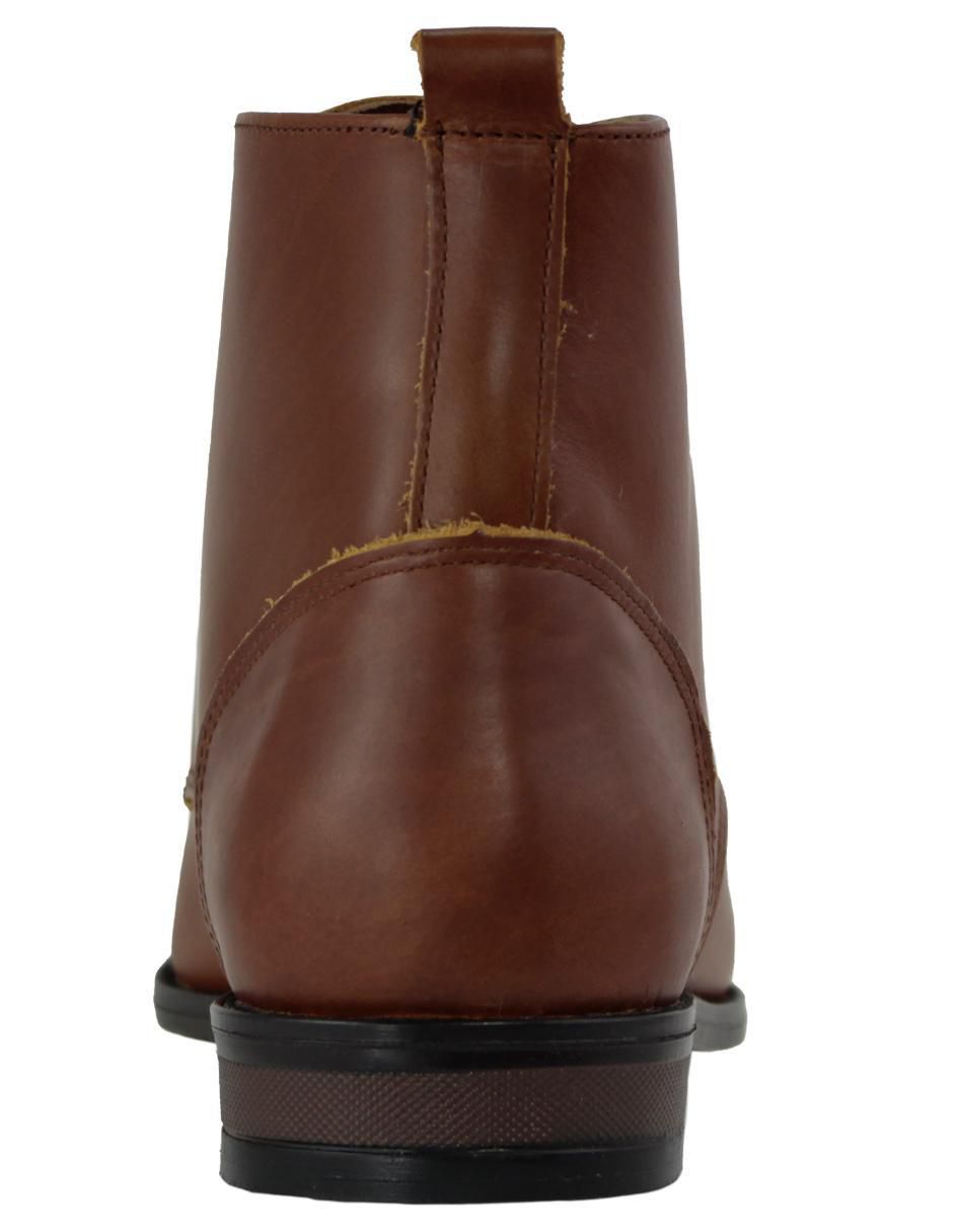 Botín de piel para hombre 4