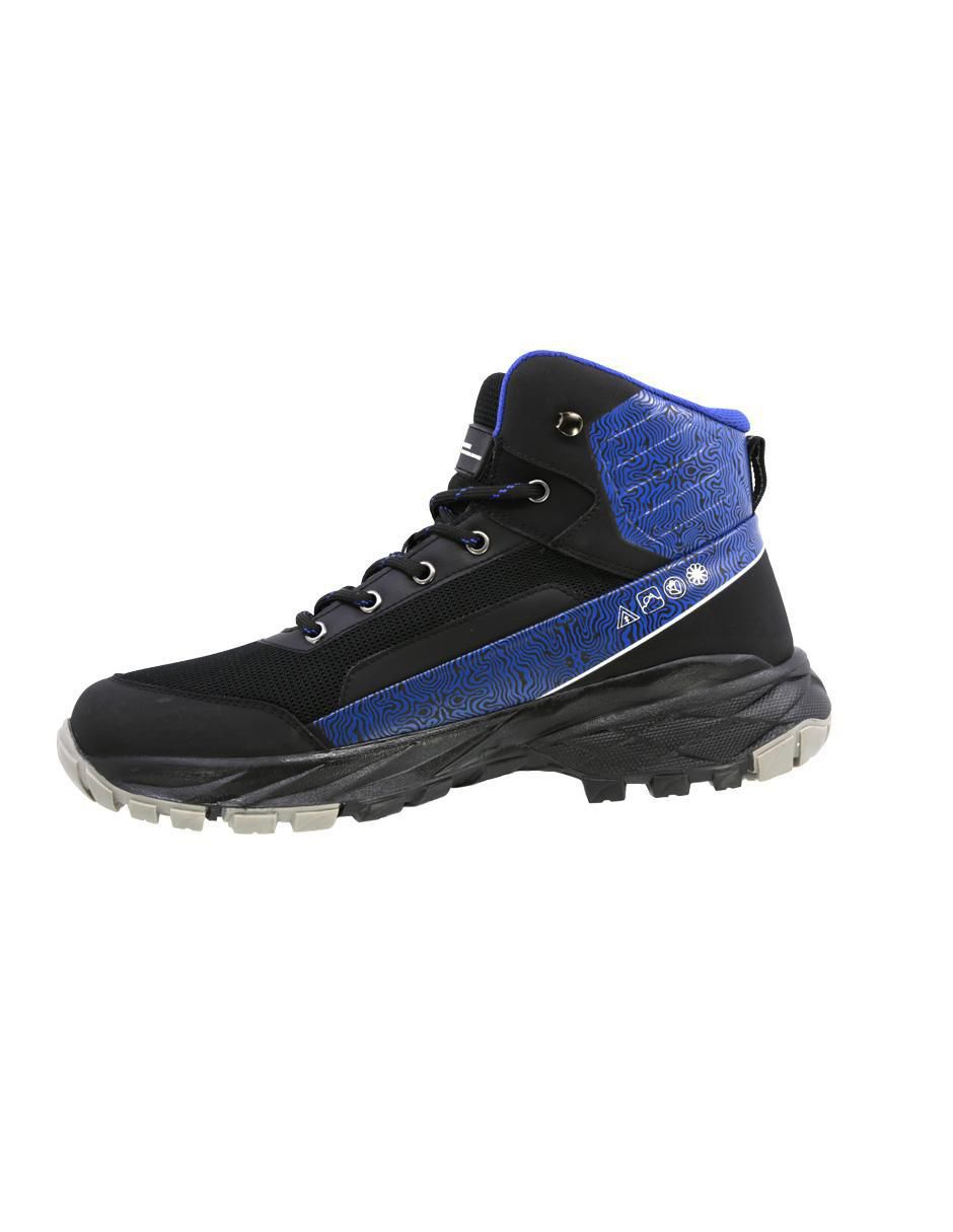 Botín Outdoor de piel para hombre 4