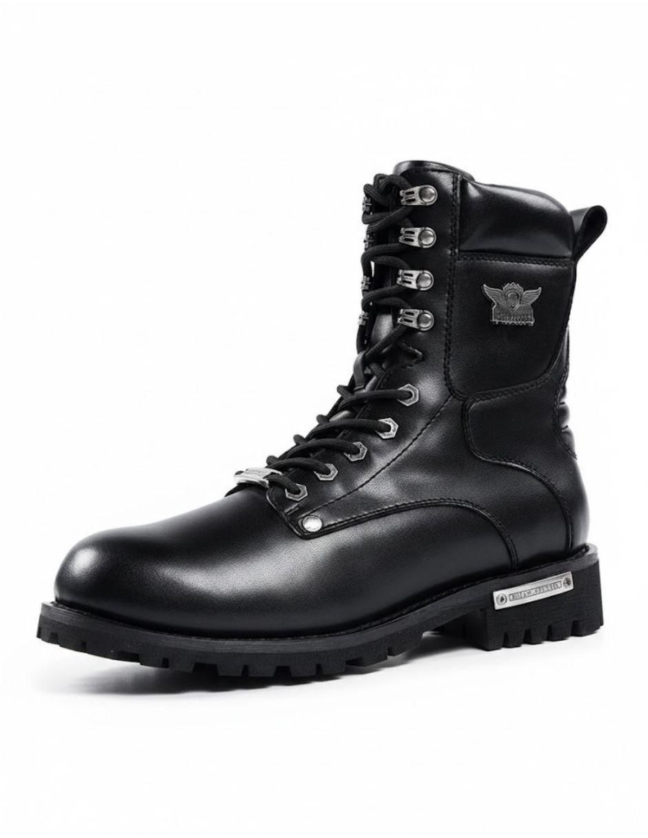 Bota de piel para hombre