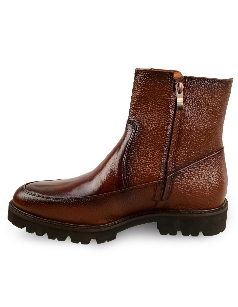 Botín Royal de piel para hombre 4