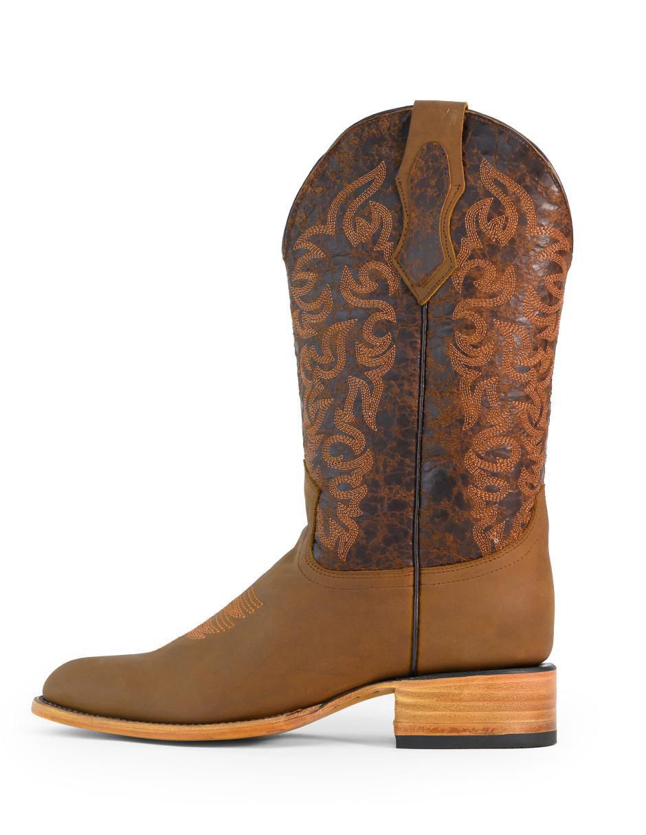 Bota de piel para hombre