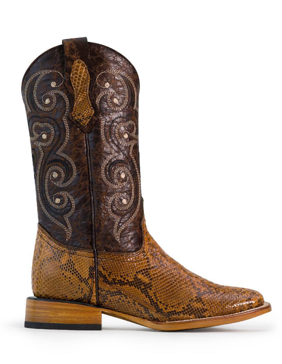 Bota de piel para hombre