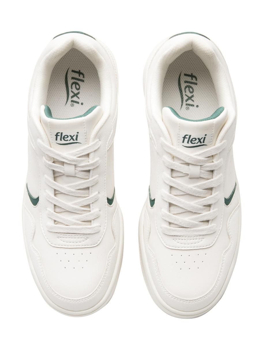 "tenis" "de piel"(si aplica) flexi sin familia "para hombre"