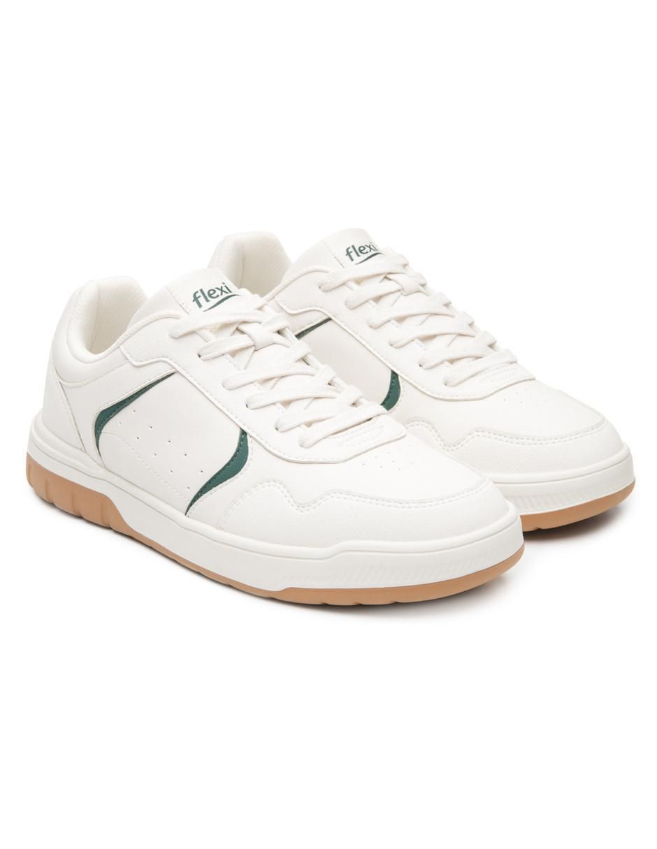 "tenis" "de piel"(si aplica) flexi sin familia "para hombre"