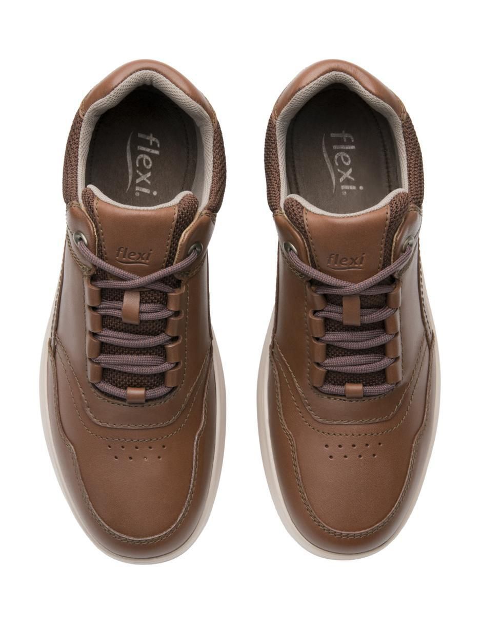 Tenis de piel para hombre 4