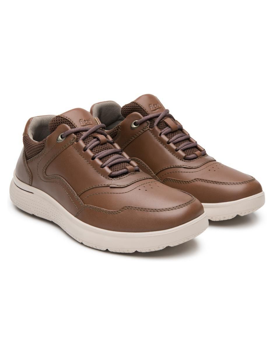 Tenis de piel para hombre 6