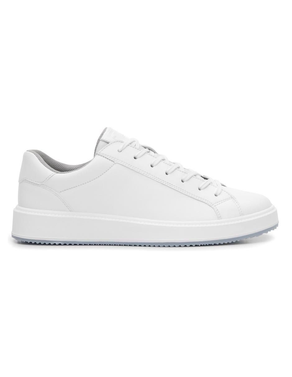 Tenis de piel para hombre