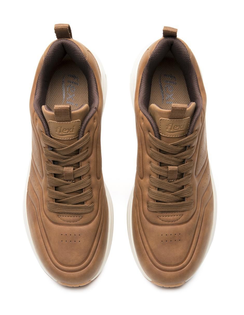 "tenis" "de piel"(si aplica) flexi sin familia "para hombre"