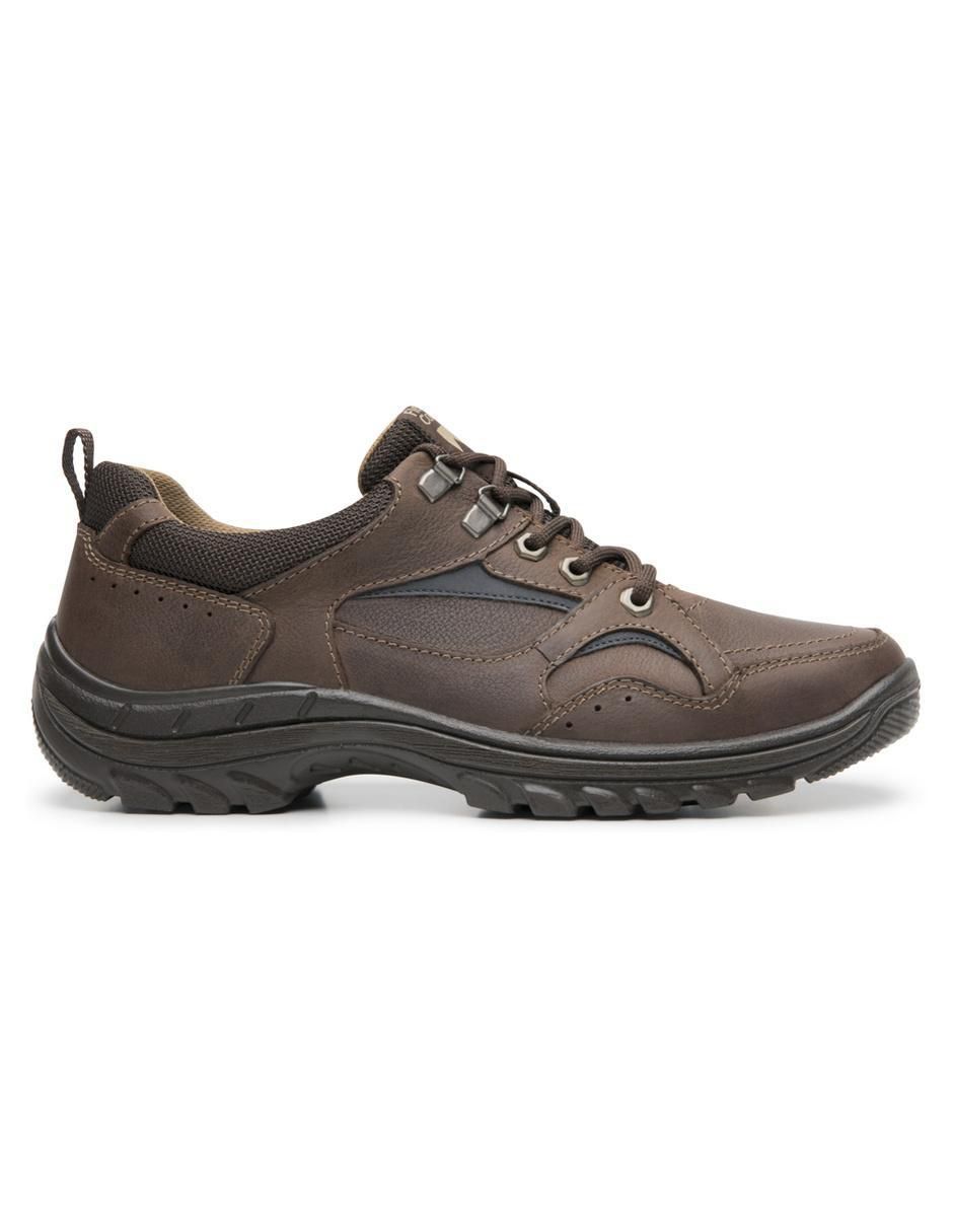 Tenis de piel para hombre