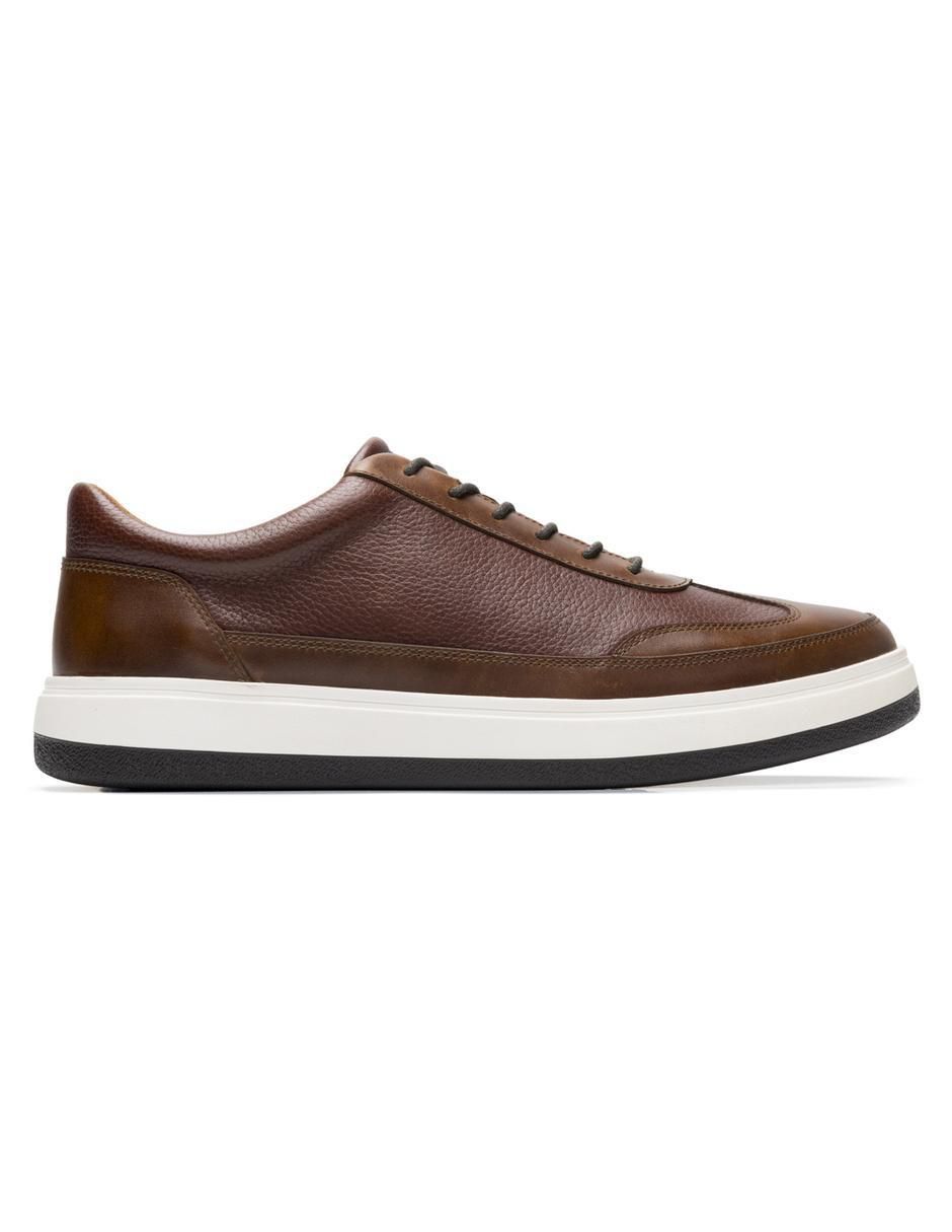 Tenis de piel para hombre
