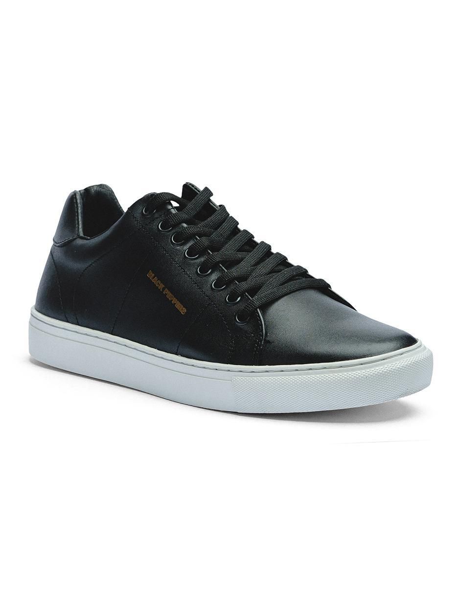 Tenis de piel para hombre