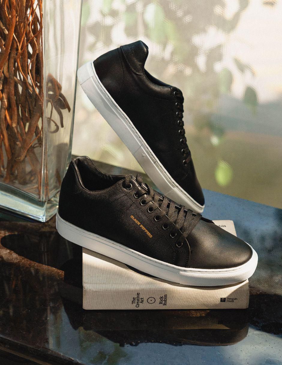 Tenis de piel para hombre 2