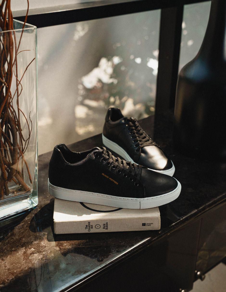 Tenis de piel para hombre 6