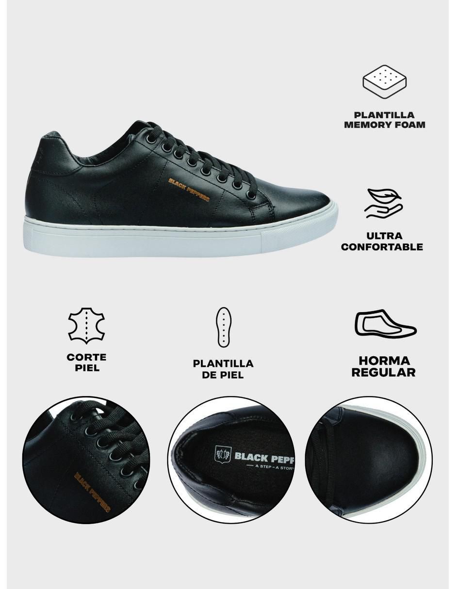 Tenis de piel para hombre 8