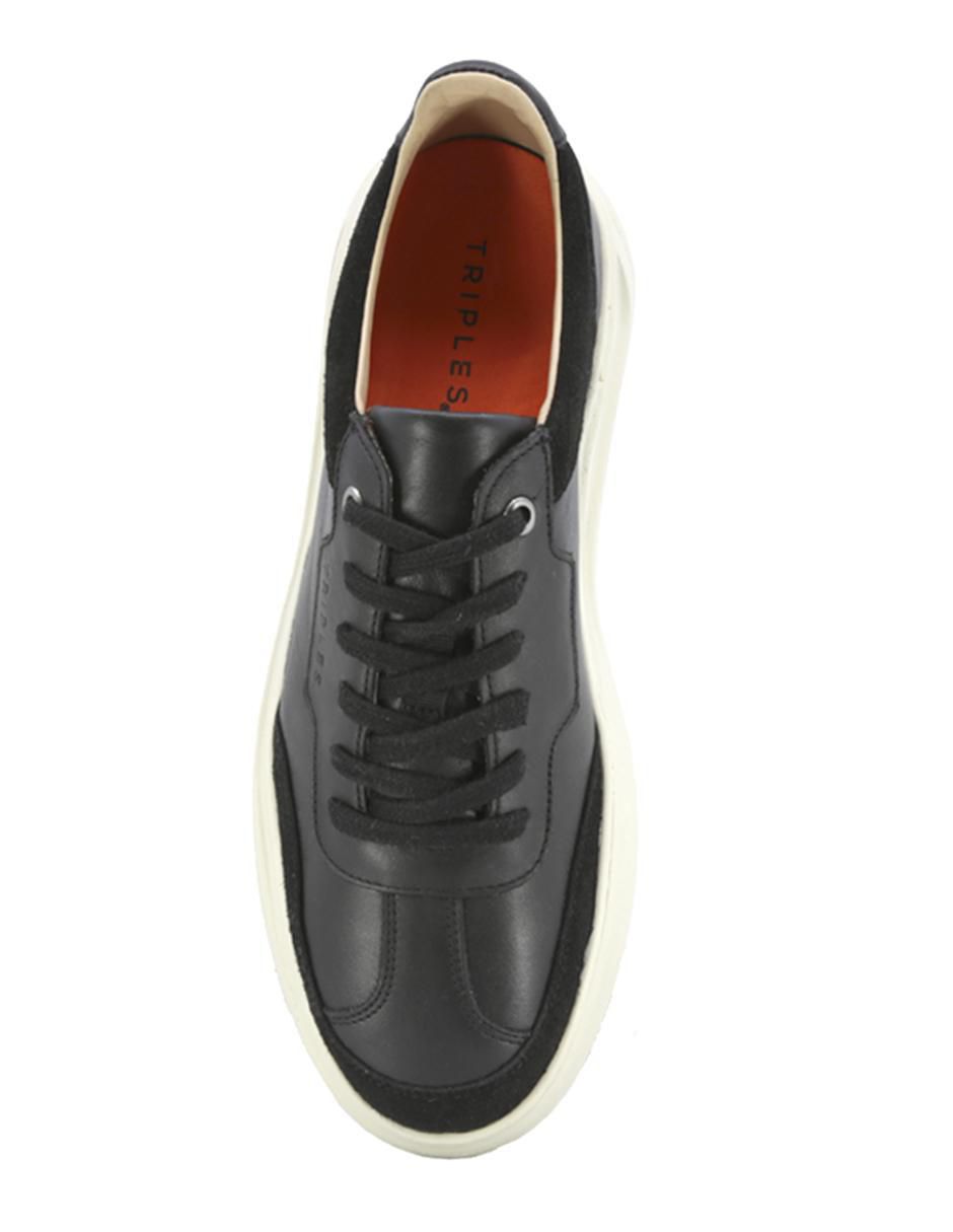 Tenis de piel para hombre 5