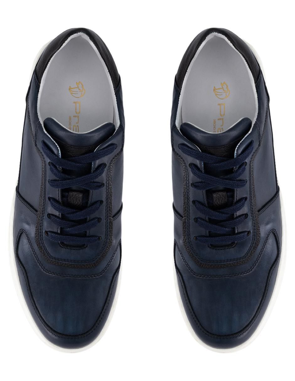 Tenis de piel para hombre 5
