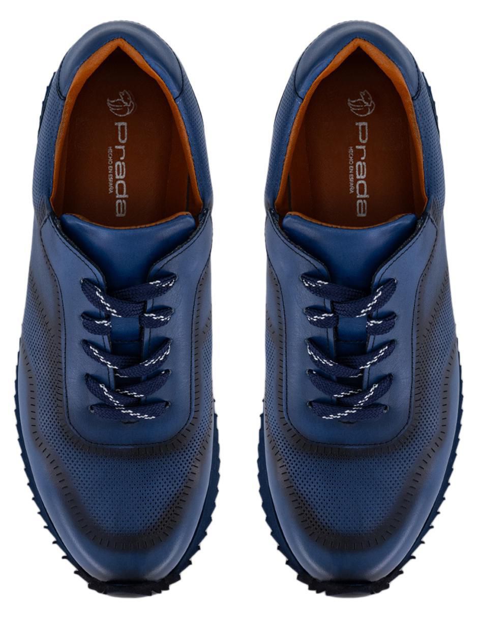 Tenis de piel para hombre 5