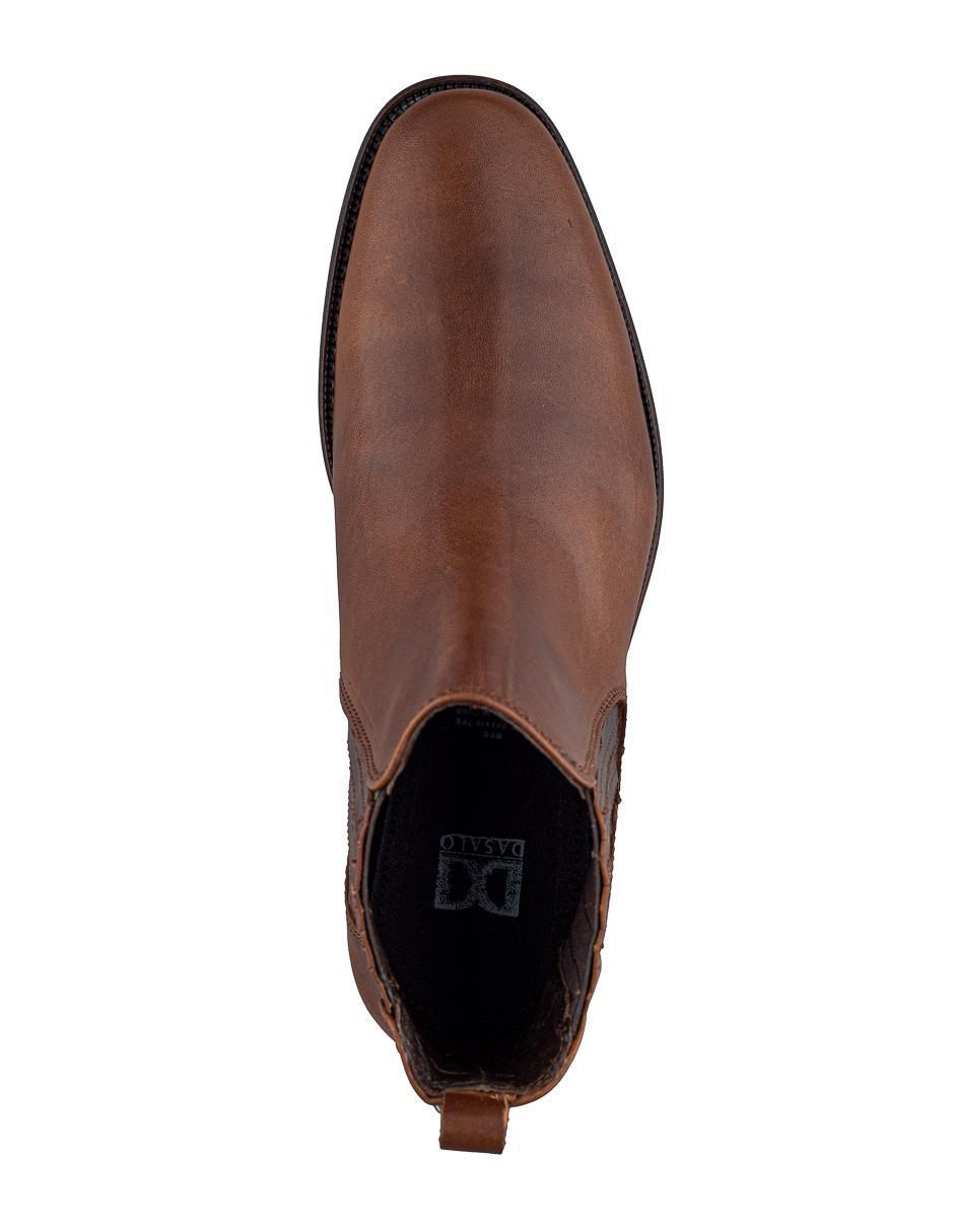 Botín de piel para hombre 6