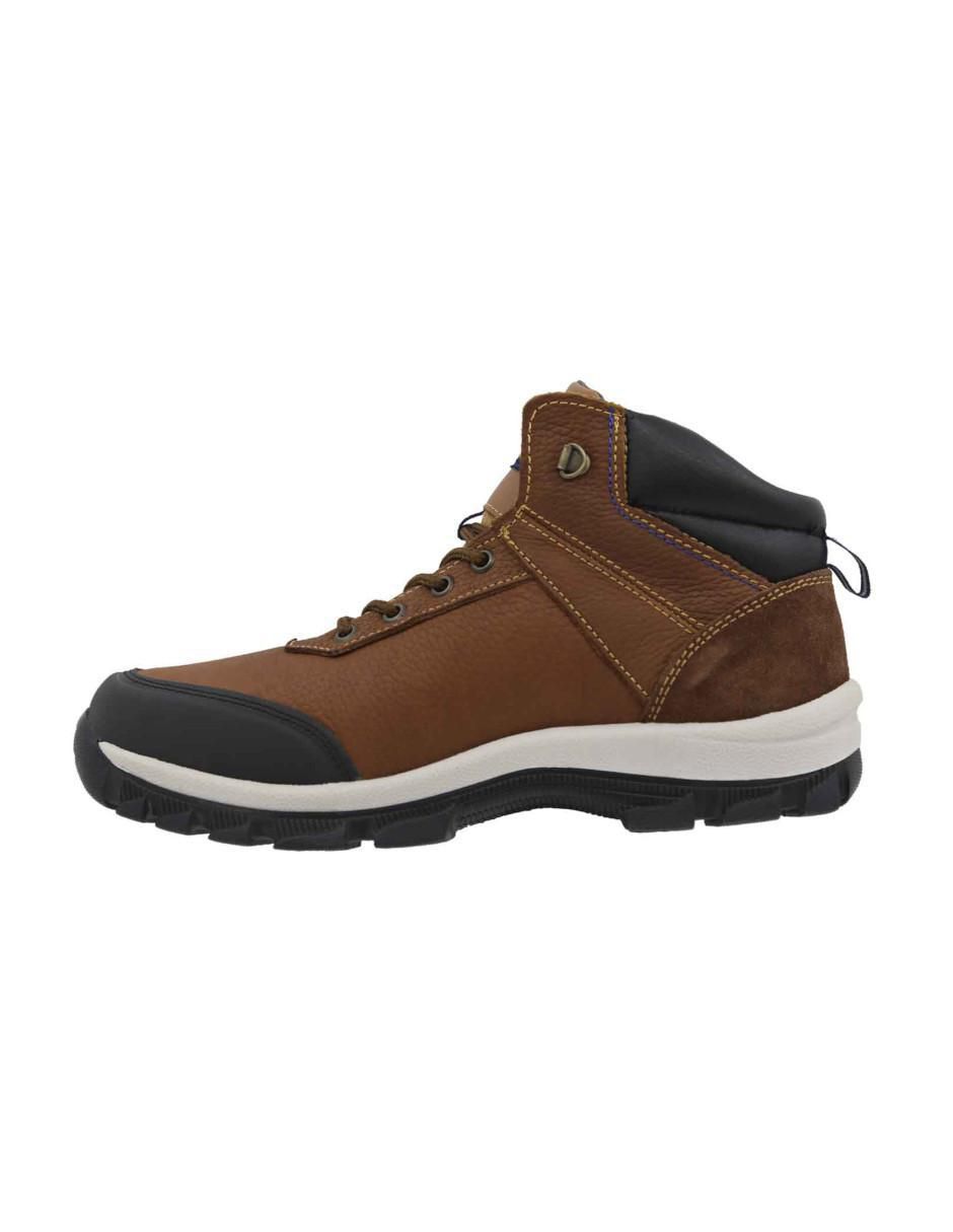 Botín Outdoor de piel para hombre 4