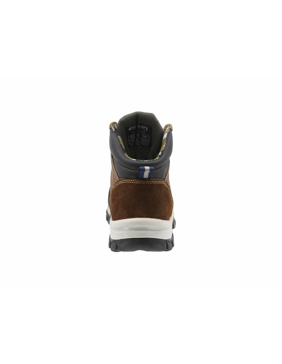 Botín Outdoor de piel para hombre 5