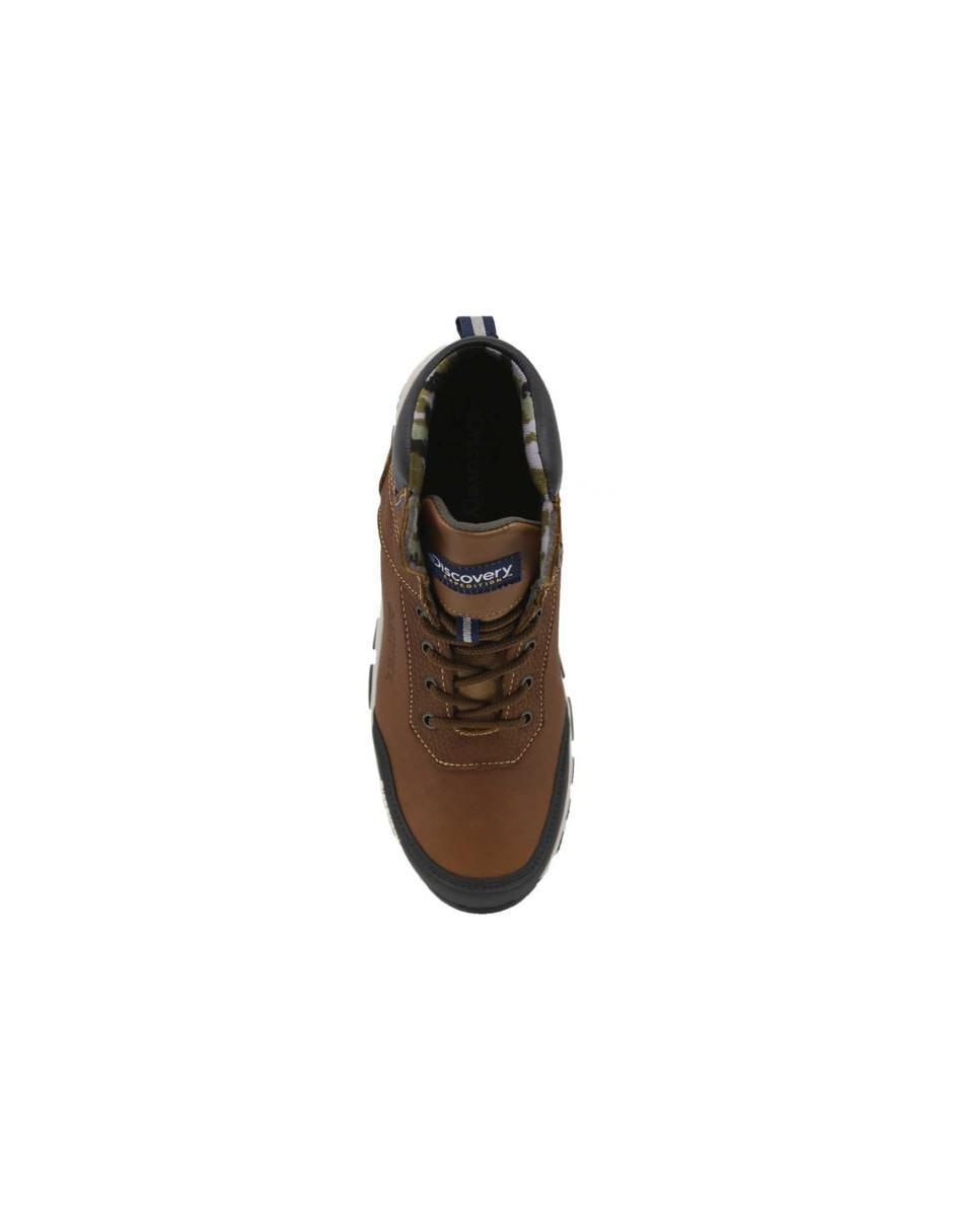 Botín Outdoor de piel para hombre 6