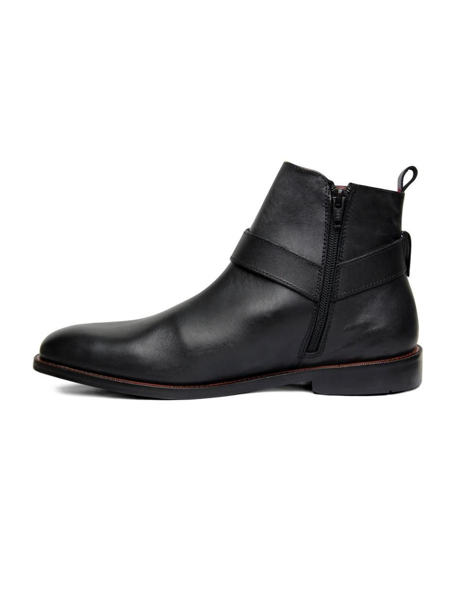 Bota/botín no aplica "de" piel bovino "para hombre" 5